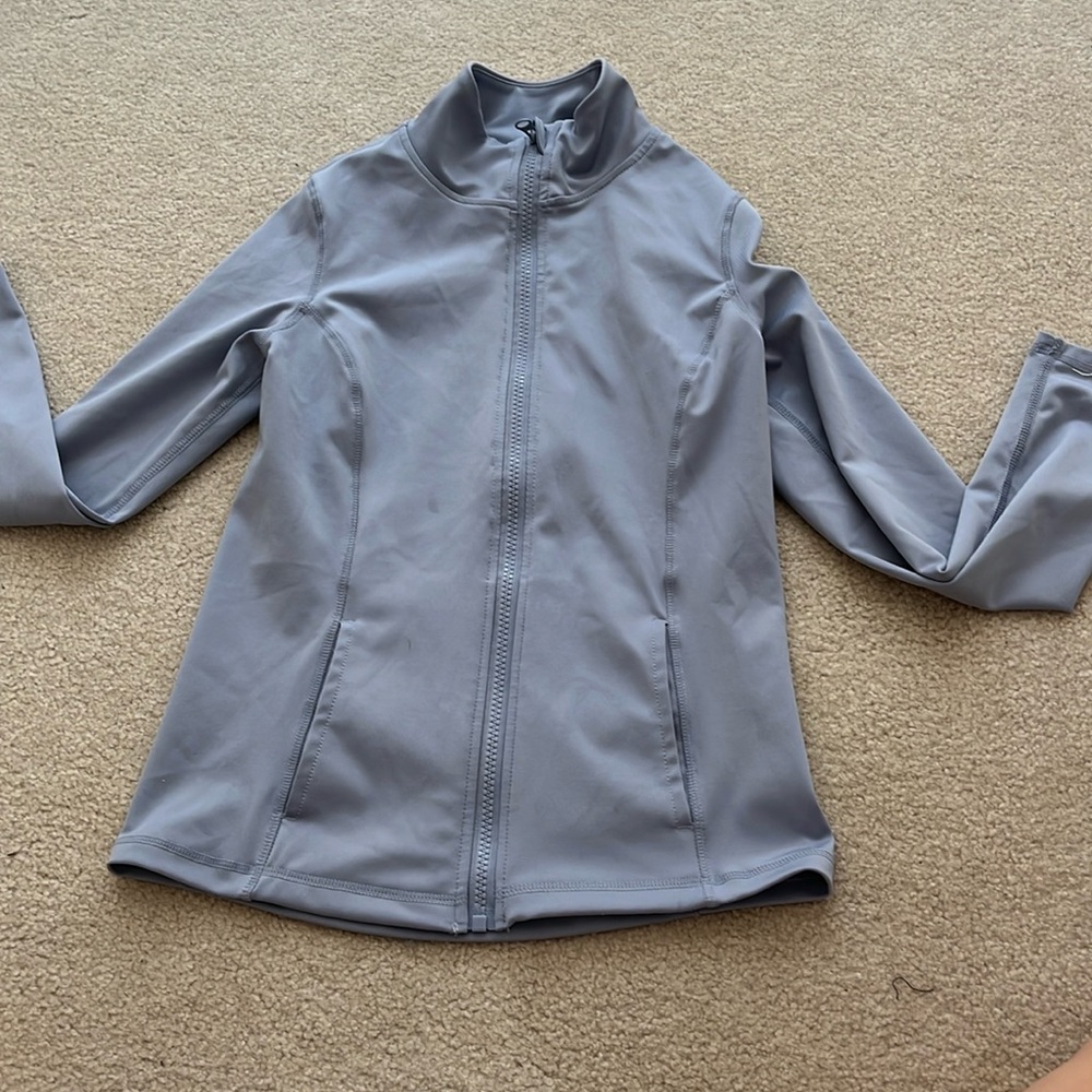 90 degree by reflex girls zip up size large